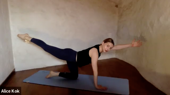 16. POP-UP Pilates Flow with Alice! (All levels, in French & English)
